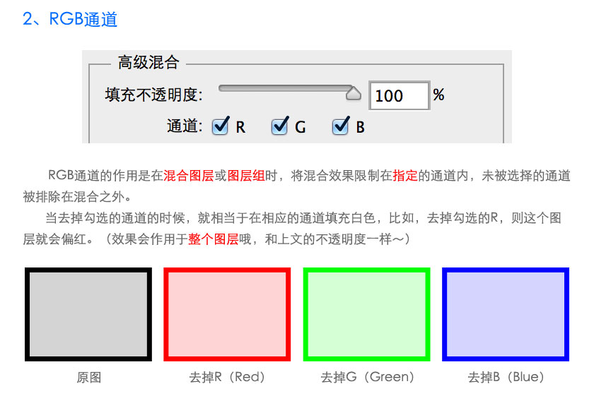 styles 06 Photoshop中圖層樣式的高級混合功能