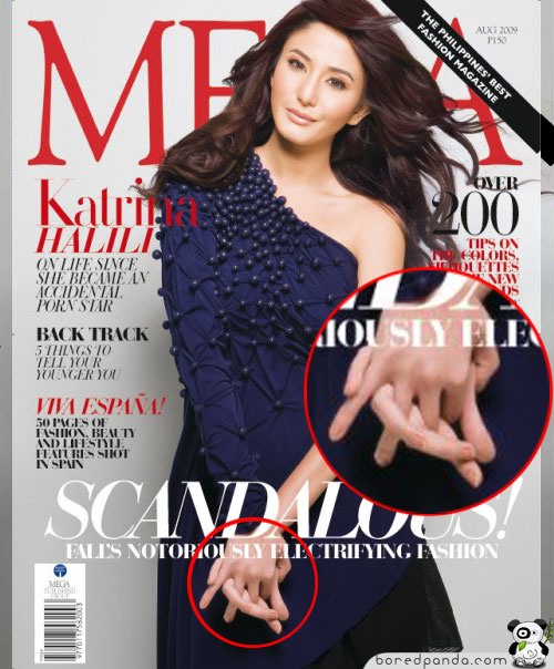 photoshop mistakes mega magazine cover 盤點史上最爛的33個PS失誤，你會犯同樣的錯誤嗎？