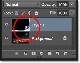 The layer has been converted into a Smart Object. Image © 2013 Photoshop Essentials.com