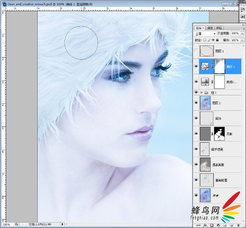 Adobe Photoshop肖像修飾技巧之高調人像(下) 