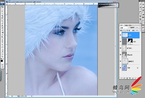Adobe Photoshop肖像修飾技巧之高調人像(中) 