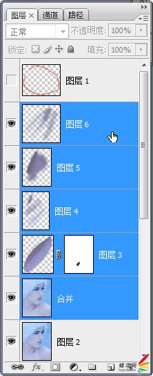 Adobe Photoshop肖像修飾技巧之高調人像(中) 