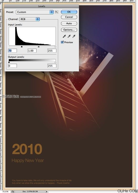 Photoshop設計教程：復古簡約海報設計,PS教程,思緣教程網