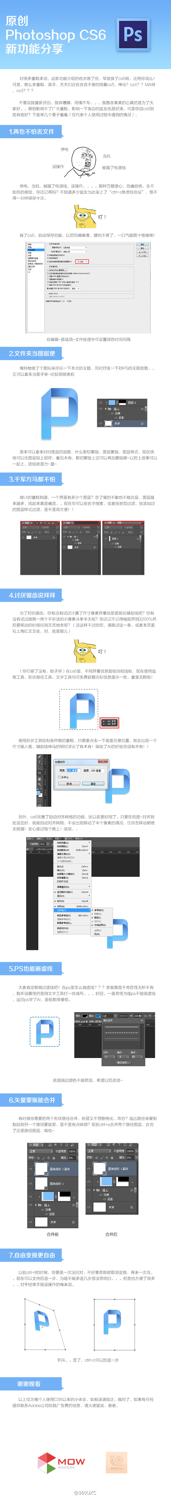 一張圖告訴你PS CS6到底有啥好 三聯