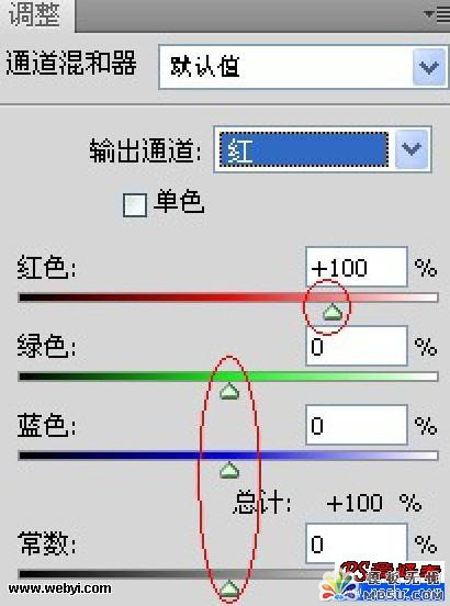 PS新手教程:通道混和器的應用技巧詳解 三聯