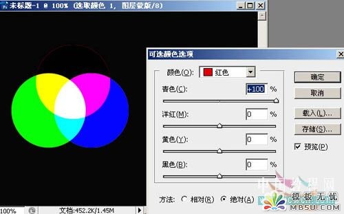 Photoshop可選顏色原理詳解及調色思路