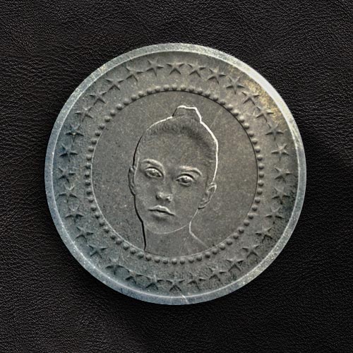 e10f249434e9c30343e6a2f20aa12a491 在Photoshop中創建生銹的金屬硬幣