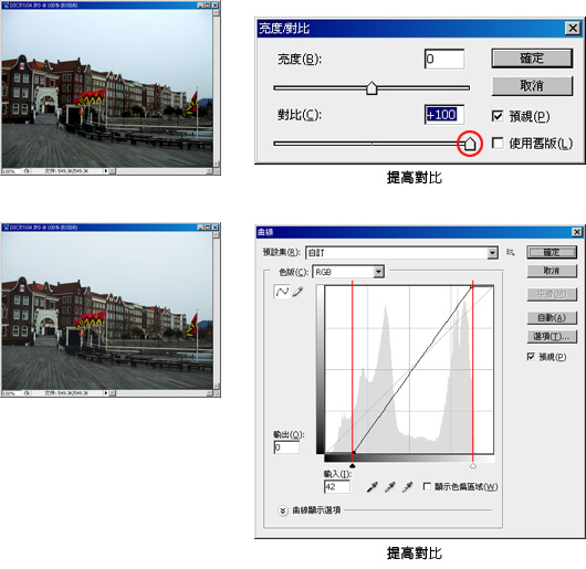 ps <wbr>曲線 <wbr>色階 <wbr>曲線可以代替色階與亮度對比度