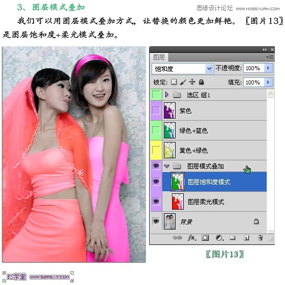 Photoshop制作姐妹花眨眼睛動畫教程,三聯