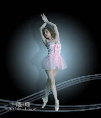 ps設計實例-打造唯美芭蕾舞者