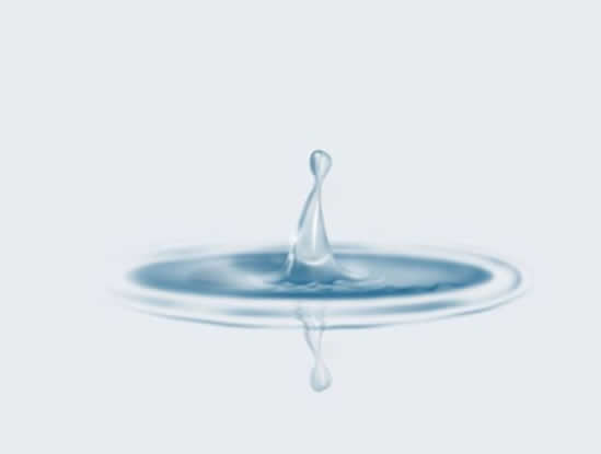 photoshop形象水滴設計 三聯教程