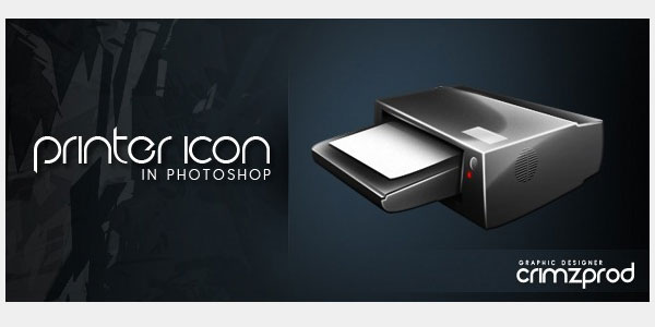 How to Create a Beautiful Printer Icon in Photoshop