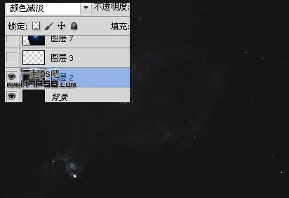 Photoshop制作發光效果的星空壁紙,PS教程,思緣教程網