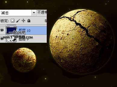 Photoshop制作發光效果的星空壁紙,PS教程,思緣教程網