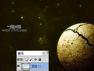 Photoshop制作發光效果的星空壁紙,PS教程,思緣教程網