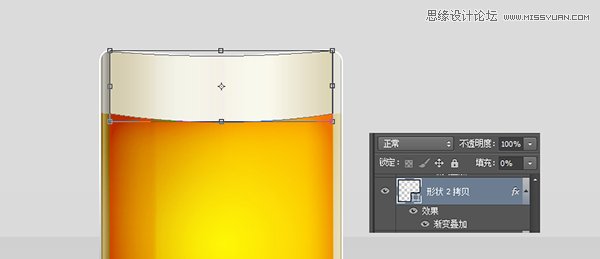 Photoshop繪制冰爽的啤酒和啤酒杯教程,PS教程,思緣教程網