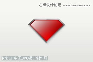 Photoshop繪制寶石風格的LOGO設計教程 三聯