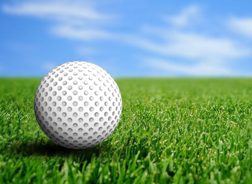 PhotoShop繪制草地上的高爾夫球教程 三聯