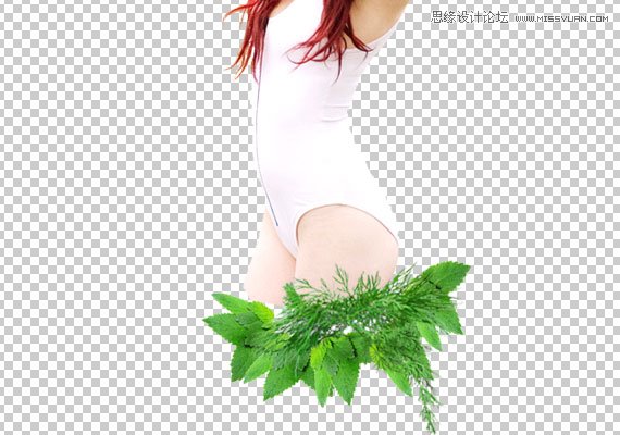 使用Photoshop合成籐蔓裝飾的少女場景圖教程