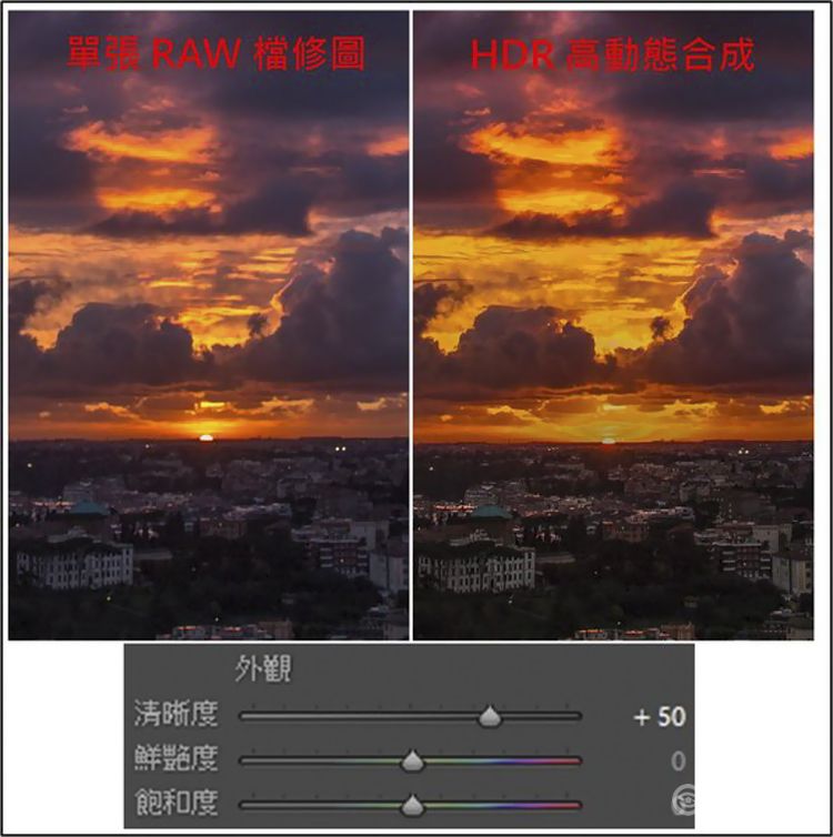 高動態范圍HDR合成教學，拍風景必備