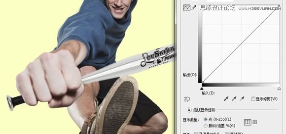 Photoshop合成創意誇張的棒球男孩海報效果,PS教程,素材中國