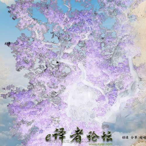 Photoshop合成魔幻虛構的繪畫場景,PS教程,思緣教程網