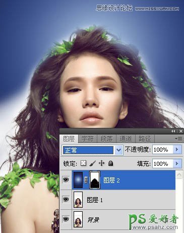 Photoshop創意合成時尚的非主流插畫美女形象_潮流插畫美女