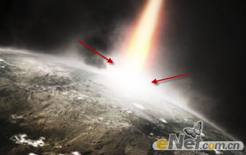 ps照片合成-打造彗星撞地球