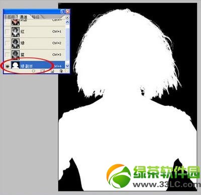 ps摳圖技巧：PhotoShop通道摳圖換背景教程13