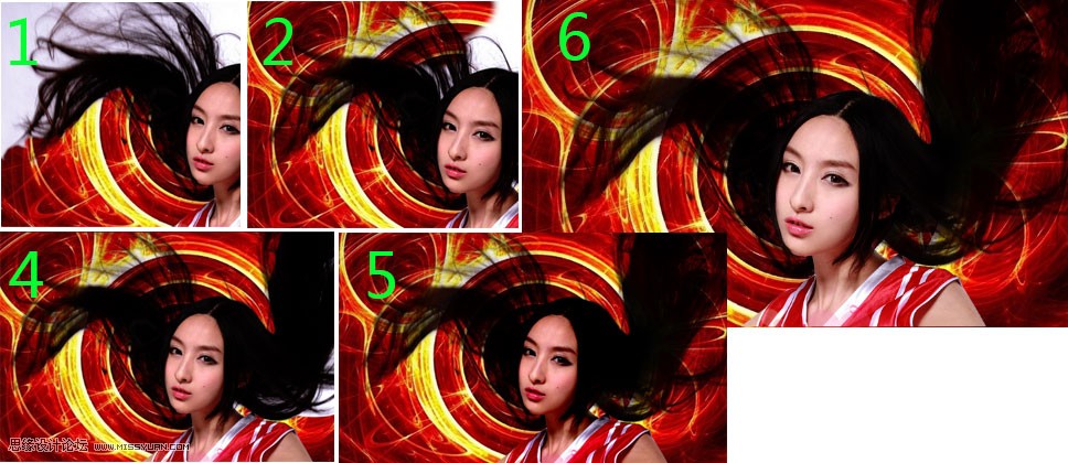 Photoshop簡單的給人像頭發絲摳圖處理,PS教程,素材中國
