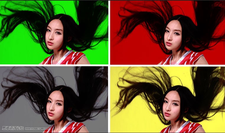 Photoshop簡單的給人像頭發絲摳圖處理,PS教程,素材中國