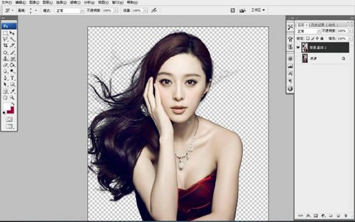 PS教程：Photoshop完美摳出人物飄灑發絲