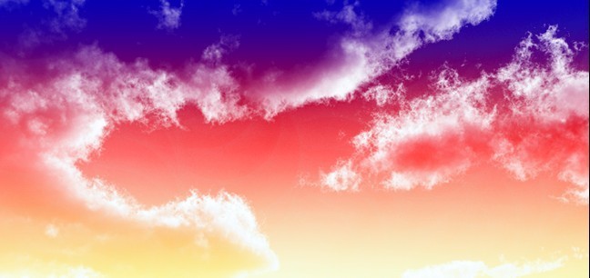 PhotoShop摳出天空中的白雲的教程 三聯
