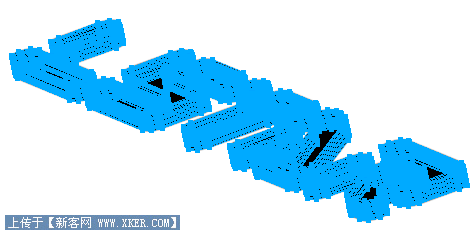 Firewoks制作立體黑水晶質感文字_天極設計在線轉載