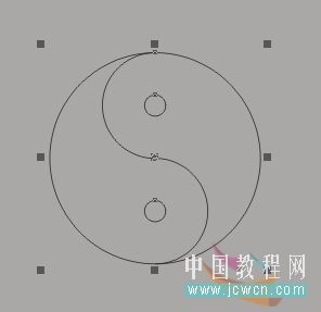 CorelDRAW制作太極圖形實例教程,無思設計網wssj1.cn