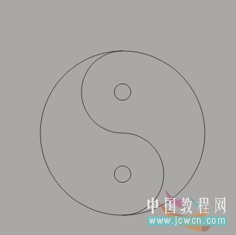 CorelDRAW制作太極圖形實例教程,無思設計網wssj1.cn