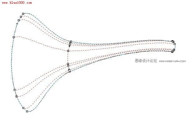 CorelDraw教程：用網格工具畫個可愛卡通唢吶