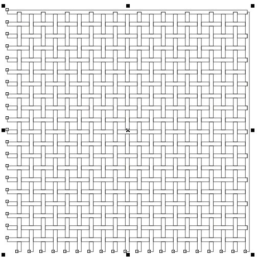 CorelDRAW制作編織效果詳細教程 飛特網 CDR實例教程