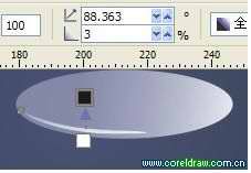 CorelDRAW X4鼠繪教程：繪制一只逼真的玻璃杯