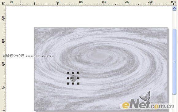 CorelDRAW矩形填充圖案制作星雲特效,PS教程,思緣教程網