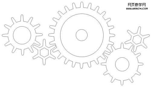 CorelDRAW實例教程：繪制立體齒輪-網頁教學網