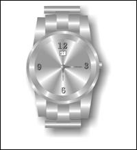 教你用CorelDRAW設計精美時尚的手表(4)