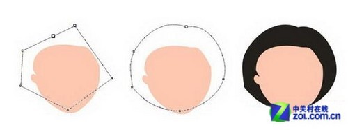 用Coreldraw打造可愛大眼MM頭像 