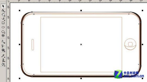 CorelDRAW教程 教你畫蘋果iPhone手機 