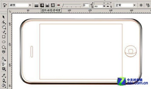 CorelDRAW教程 教你畫蘋果iPhone手機 