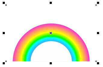 用CorelDraw打造絢麗彩虹（圖七）