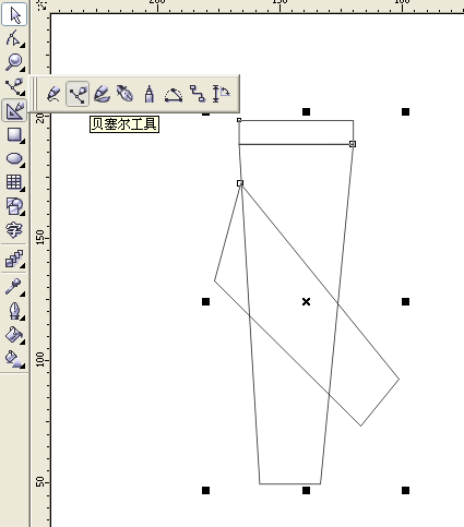 CorelDraw 12打造休閒褲（圖二）