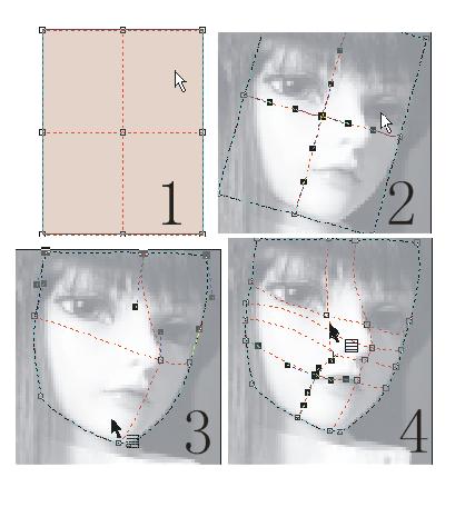 CDR X3設計繪制3D美女圖片的實例教程 三聯