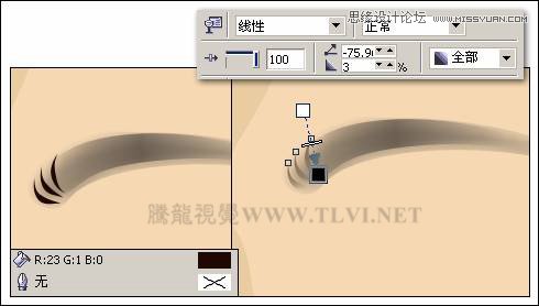 CorelDRAW繪制人物工筆畫美女人物教程,三聯