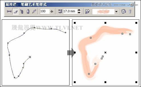 CorelDRAW實例教程：繪制中國風國畫教程,三聯